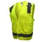 Radians Hi-Vis Surv TpR/Cl2 Sol/Mesh Safety Vest-Grn-5X SV7G5X - alternate 1